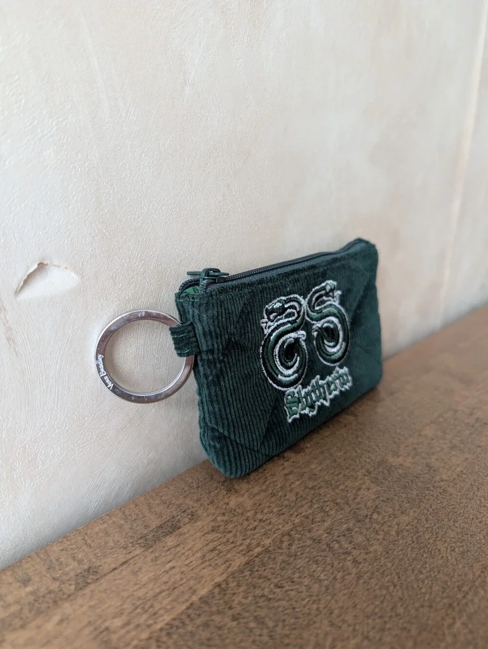 Vera Bradley Harry Potter Slytherin Snake Zip ID Case